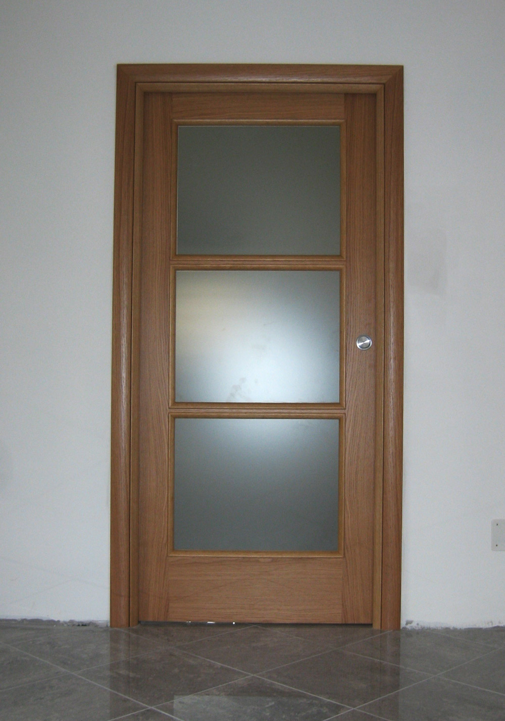 Porte interne in legno falegnameria murari snc Porte classiche con vetro